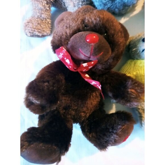 Teddy Bear Plush Lot Demdaco Boyds Goffa Midwood Carte Blanche 8 Stuffed Animals - Picture 11 of 15